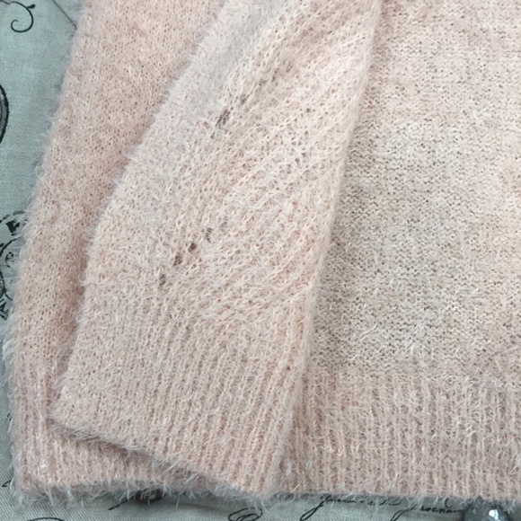 RXB Open Front Pink Cardigan - Picture 3 of 8